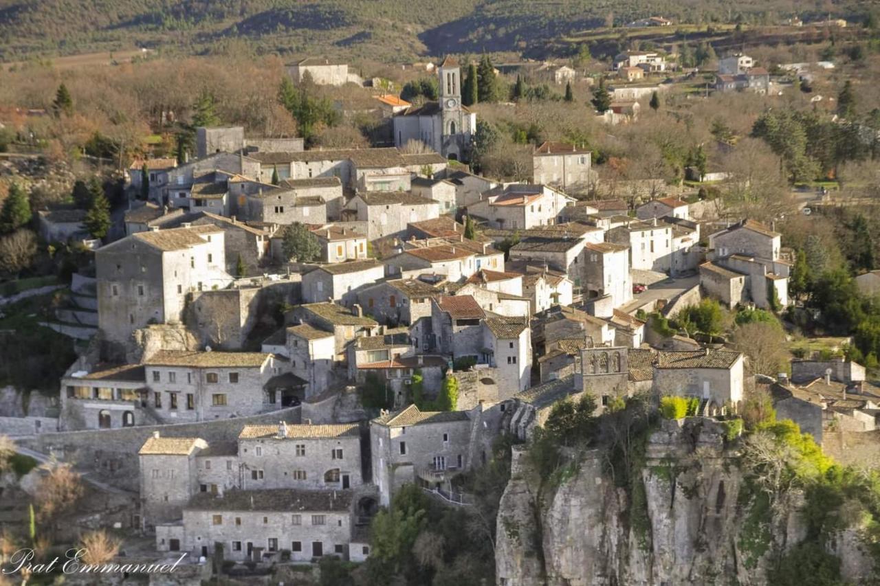 Magnifique Maison En Coeur De Balazuc, Proche Plages Ardeche Exterior foto